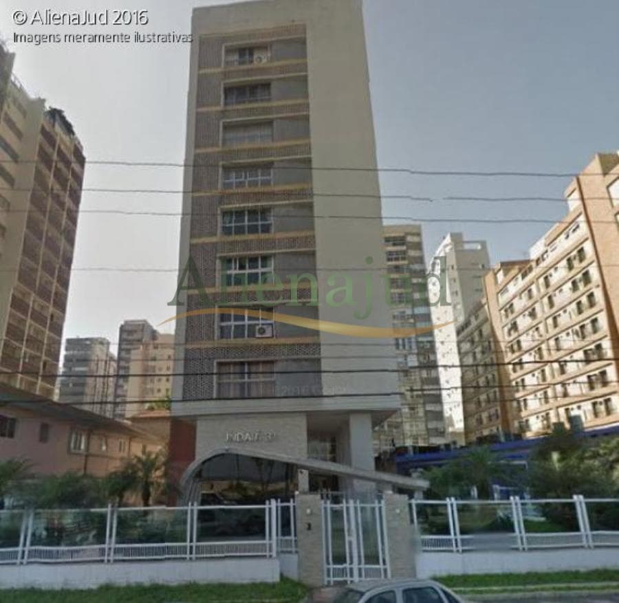Foto 3 de 3: Apartamento em leilão em Santos - SP — Kichnete n.º 315 do Condomínio Indaiá, Santos/SP Kitchnete - 33m² - Bairro do Boqueirão - Santos/SP