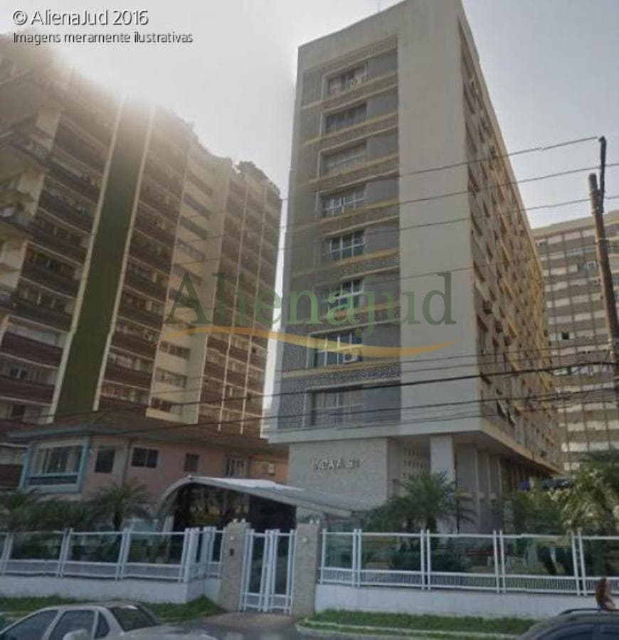 Foto 2 de 3: Apartamento em leilão em Santos - SP — Kichnete n.º 315 do Condomínio Indaiá, Santos/SP Kitchnete - 33m² - Bairro do Boqueirão - Santos/SP