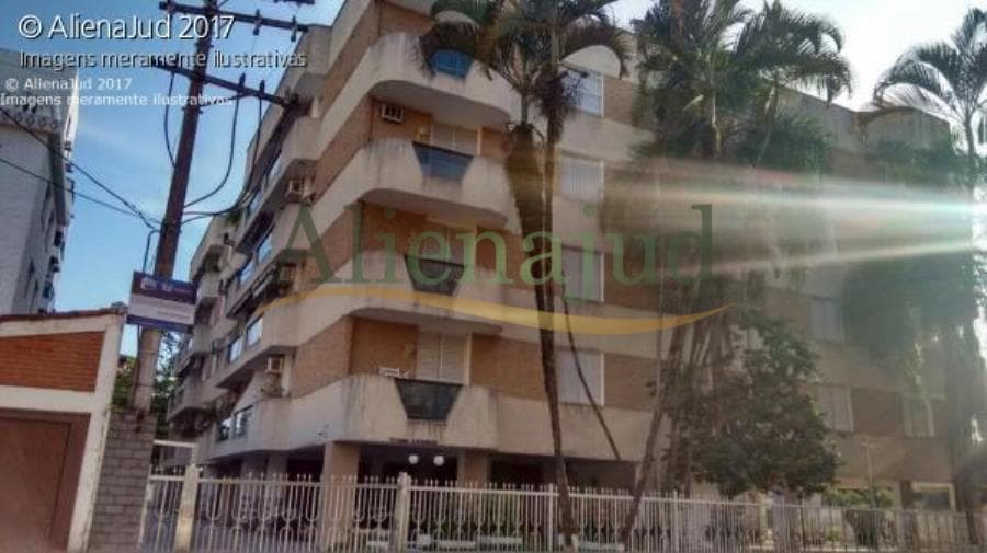 Foto 4 de 4: Apartamento em leilão em Guarujá - SP — Apartamento no Guarujá - Cond. Edif. Sabrina e Karine Apart - Guarujá - 93,99 m² a.u.