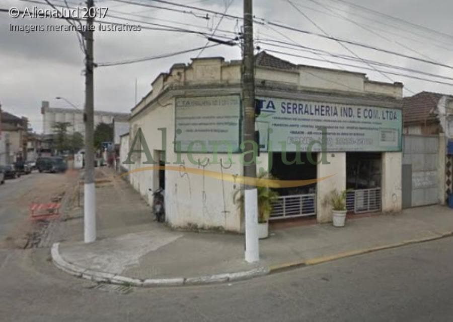 Foto 4 de 4: Comercial em leilão em Santos - SP — Galpão de esquina com área de 261m² - Av. Senador Dantas - Santos/SP Galpão de esquina com área de 261m² - Av. Senador Dantas - Santos/SP
