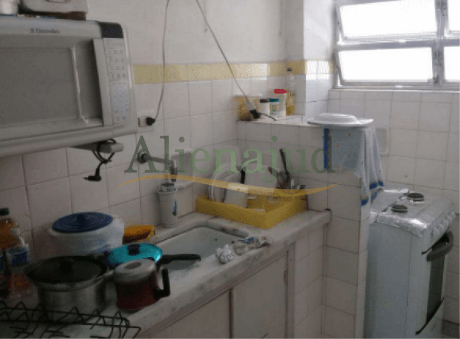 Foto 4 de 11: Apartamento em leilão em Santos - SP — Apart. c/ 1 dorm. e área útil de 46,00 m² situado na Av. Bartolomeu de Gusmão Apart. c/ 1 dorm. e área útil de 46,00 m² situado na Av. Bartolomeu de Gusmão