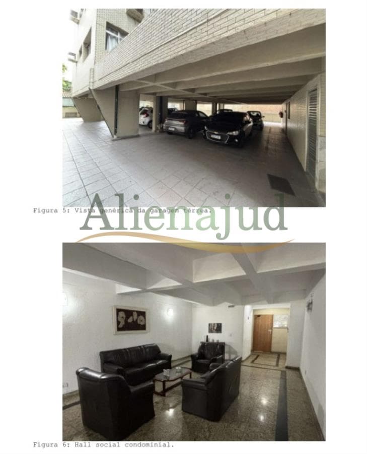 Foto 3 de 9: Apartamento em leilão em São Vicente - SP, bairro Itararé — Apto. c/ 95m² no bairro Itararé em São Vicente/SP Apto. c/ 95m² no bairro Itararé em São Vicente/SP
