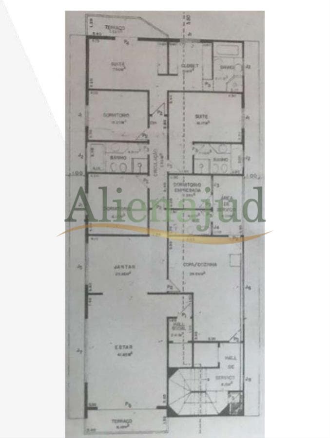 Foto 18 de 18: Apartamento em leilão em Santos - SP, bairro Embaré — DIREITOS - Apto. c/ 281,47m² no bairro Embaré em Santos/SP DIREITOS - Apto. c/ 281,47m² no bairro Embaré em Santos/SP