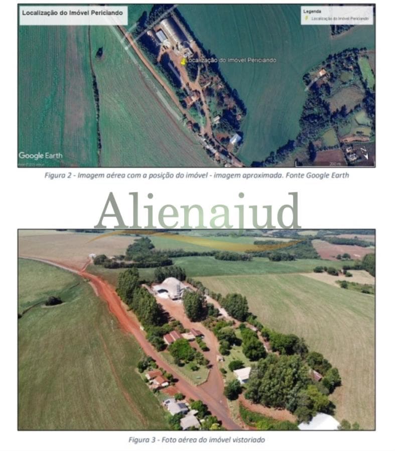 Foto 2 de 23: Terreno em leilão em Alegria - RS — Fração de terras c/ área total de 46.302,16 m² em Alegria/RS Fração de terras c/ área total de 46.302,16 m² em Alegria/RS