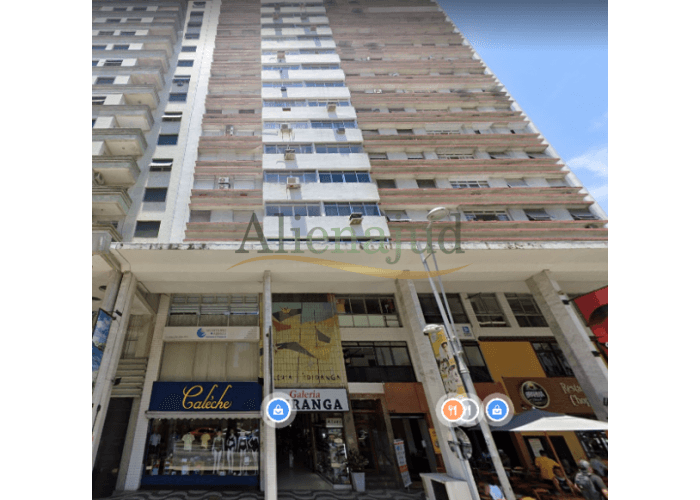 Comercial em leilão em Santos - SP — Loja c/ área bruta total de 35,00m² Lojas comerciais situadas na Av. Ana Costa  (Galeria Ipiranga)