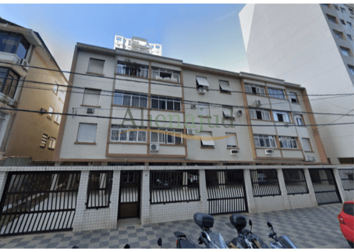 Apartamento em leilão em Santos - SP — DIREITOS - Apto. c/ área útil de 44,71m² situado à Rua Professor Pirajá da Silva DIREITOS - Apto. c/ área útil de 44,71m² situado à Rua Professor Pirajá da Silva