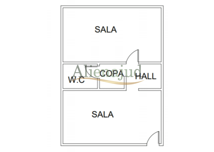 Foto 1 de 7: Comercial em leilão em Santos - SP — Conjunto comercial c/ área útil de 34,99m² situado na Rua Martim Afonso em Santos/SP Conjunto comercial c/ área útil de 34,99m² situado na Rua Martim Afonso em Santos/SP