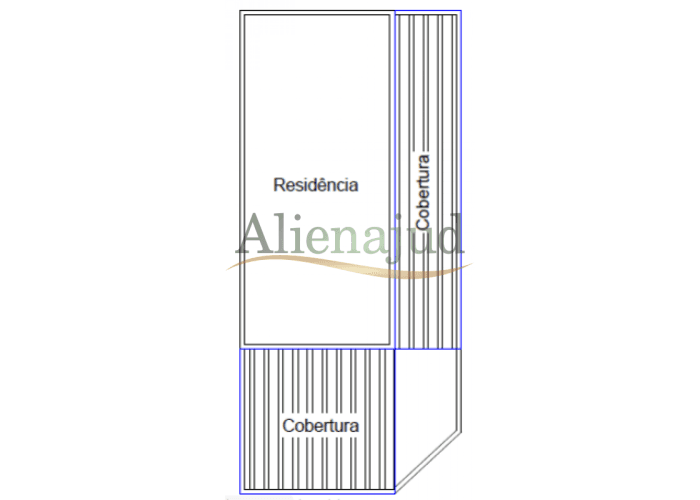 Foto 1 de 5: Casa em leilão em Praia Grande - SP — Casa residencial térrea geminada com a área de 50,66m² Casa residencial térrea geminada com a área de 50,66m²