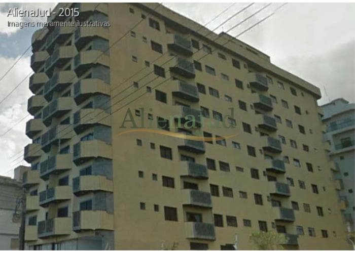 Foto 1 de 4: Apartamento em leilão em Santos - SP — Apto em Mongaguá - AU 80,83m² Sala comercial e Apartamento