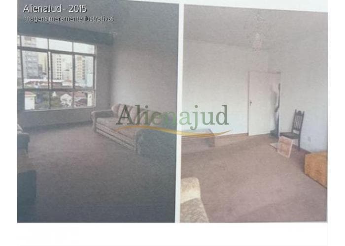 Foto 1 de 9: Apartamento em leilão em Santos - SP — 4ª VC Santos -Cond. Edif. Inaiá APTO-AU 135m²-Pompéia-Santos