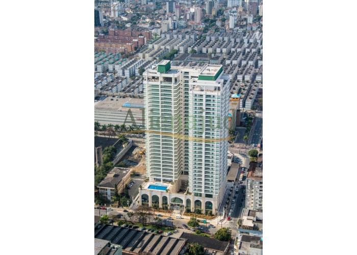 Foto 1 de 4: Apartamento em leilão em Santos - SP — Alienação FiduciáriaVille de France APTO-AU 128m²-Aparecida-Santos/SP