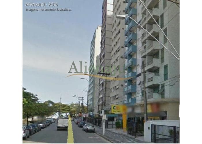Foto 1 de 3: Apartamento em leilão em Santos - SP — 4ª VC Santos - Edifício Marilar APTO 2 Dorm. José Menino- Santos/SP