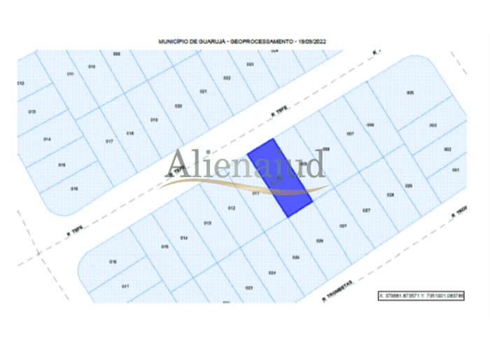 Terreno em leilão em Guarujá - SP — Terreno coberto por vegetação c/ 388m²  - Praia Perequê - Guarujá/SP 665º LEILÃO JUDICIAL TRT2 ENCERRA 17/07/25 A PARTIR 10H