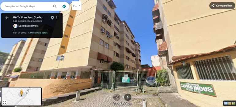 Apartamento em leilão em São Gonçalo - RJ, bairro Pita — AP 407, BL D, R DR. PIO BORGES