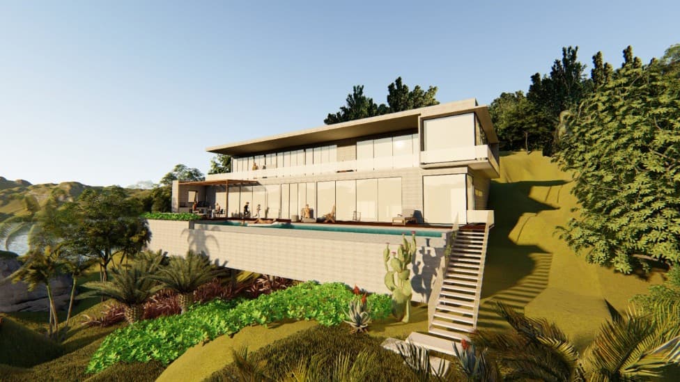 Foto 9 de 11: Terreno em leilão em Angra Dos Reis - RJ — Terreno em Angra, no CONDOMÍNIO PORTOGALO, com área total de 7.665,00m2 (com projeto de uma casa pronto)