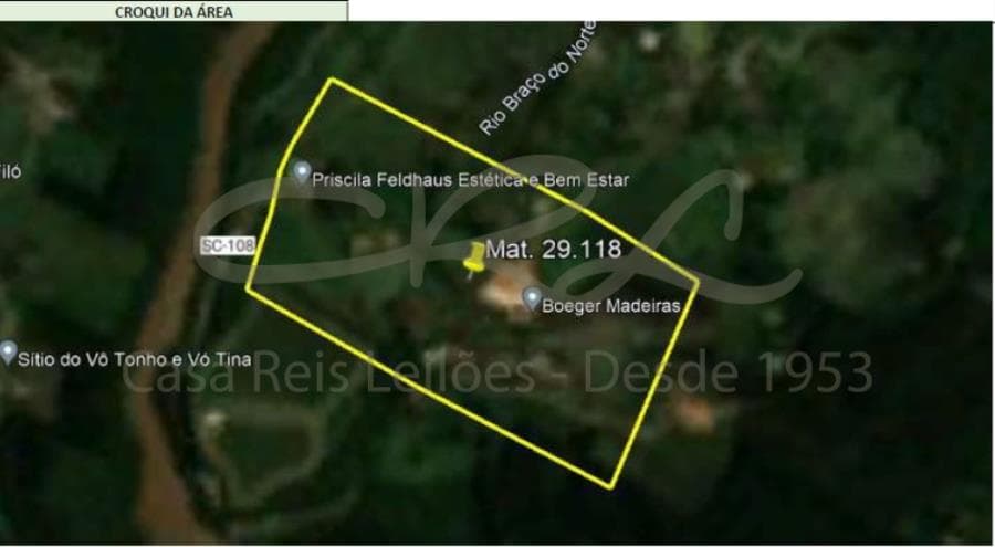Foto 1 de 2: Area Rural em leilão em Santa Rosa De Lima - SC — Terreno - Área Rural com 20.000,00m² em Santa Rosa de Lima/SC Área Rural  em Santa Catarina