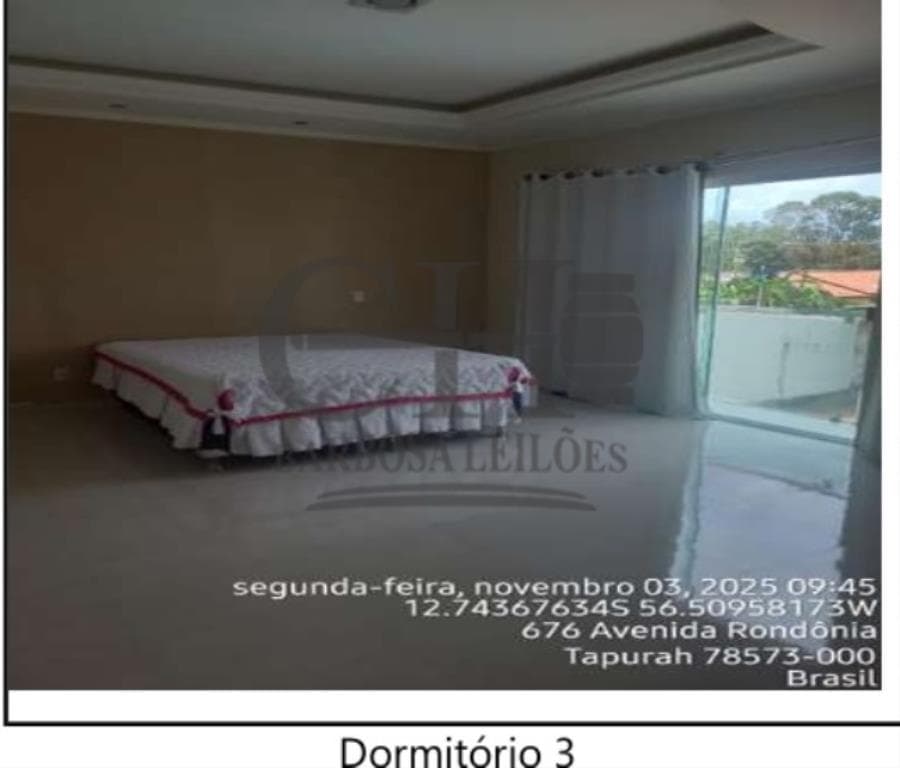 Foto 14 de 14: Terreno em leilão em Tapurah - MT, bairro Loteamento Jardim Juliana — IMÓVEL RESIDENCIAL (TAPURAH) - 1.185m² LEILÃO CONDICIONAL - SICREDI