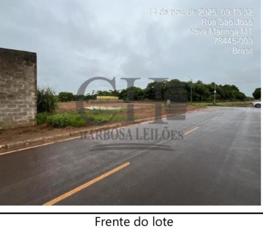 Foto 8 de 9: Terreno em leilão em Nova Maringá - MT — LOTE URBANO (NOVA MARINGÁ) - 360m² LEILÃO CONDICIONAL - SICREDI