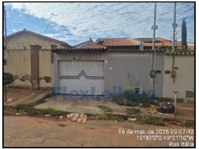 Casa em leilão em Aparecida De Goiânia - GO, bairro Setor Aeroporto Sul 2a Etapa — CASA - SETOR AEROPORTO SUL 2A ETAPA - APARECIDA DE GOIANIA/GO