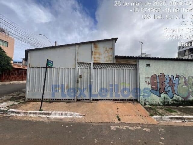 Casa em leilão em Samambaia - DF, bairro Samambaia Sul — CASA -  SAMAMBAIA SUL - SAMAMBAIA/DF