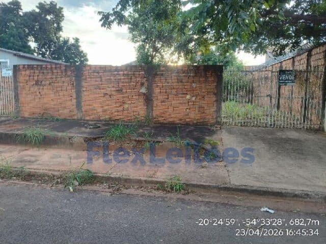 Terreno em leilão em Campo Grande - MS, bairro Jardim Montevideu — TERRENO - JARDIM MONTEVIDEU - CAMPO GRANDE/MS