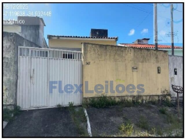 Casa em leilão em Santa Rita - PB, bairro Várzea Nova — CASA - VÁRZEA NOVA - SANTA RITA/PB