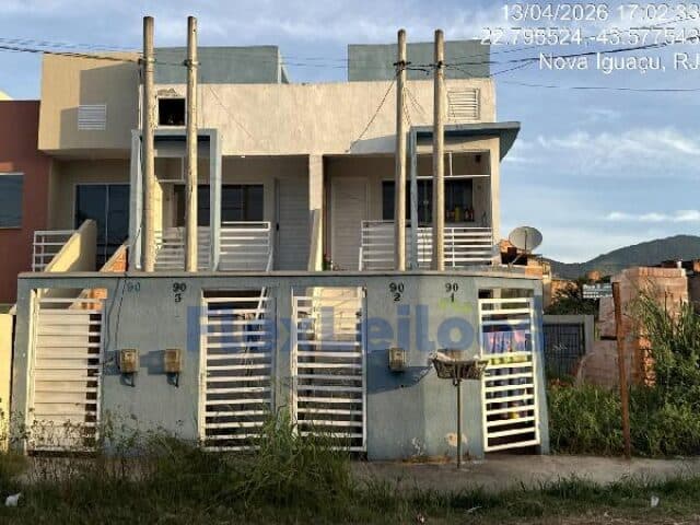 Casa em leilão em Nova Iguaçu - RJ, bairro Cabucu — CASA - CABUCU - NOVA IGUACU/RJ