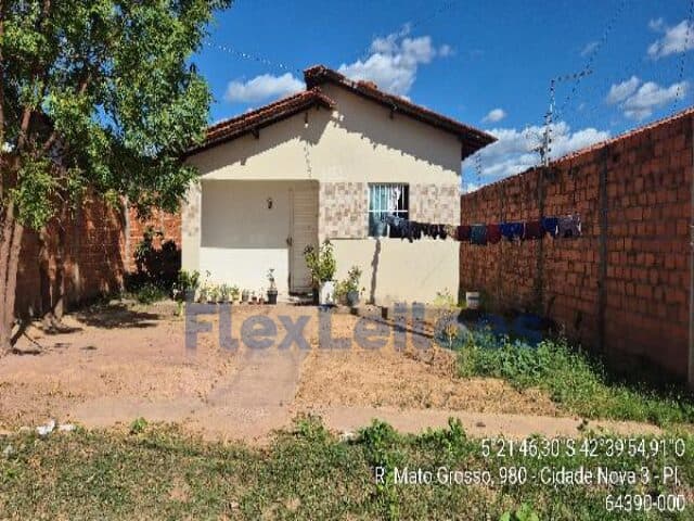 Casa em leilão em Demerval Lobão - PI, bairro Cidade Nova — CASA - CIDADE NOVA - DEMERVAL LOBAO/PI