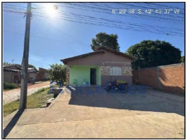 Casa em leilão em Piracuruca - PI, bairro Piçava — CASA - PIAÇAVA - DEMERVAL LOBAO/PI
