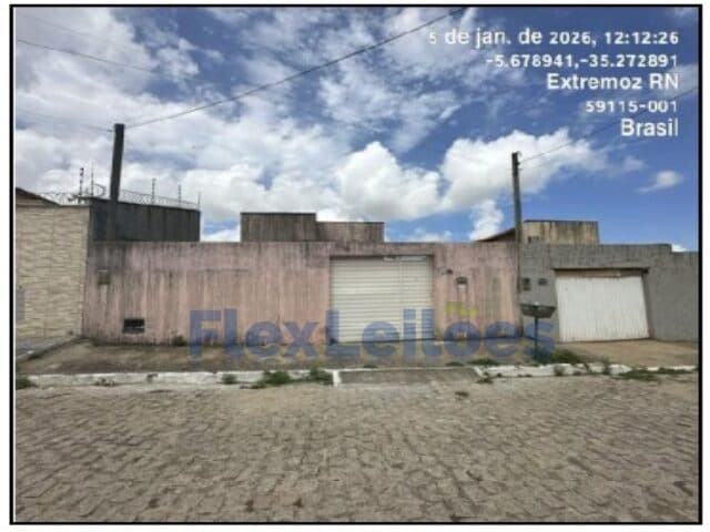 Casa em leilão em Extremoz - RN, bairro Lot Central Parque Clube B — CASA - ESTIVAS - EXTREMOZ/RN
