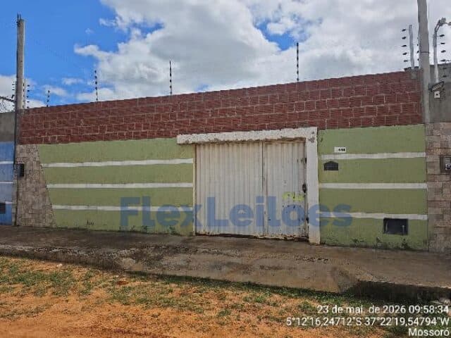 Casa em leilão em Mossoró - RN, bairro Aeroporto — CASA - AEROPORTO - MOSSORO/RN