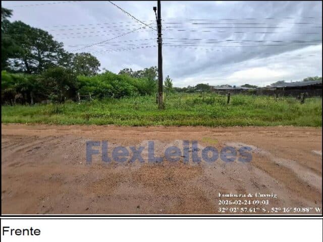 Terreno em leilão em Rio Grande - RS, bairro Sítio Santa Cruz — GLEBA - QUINTA - RIO GRANDE/RS
