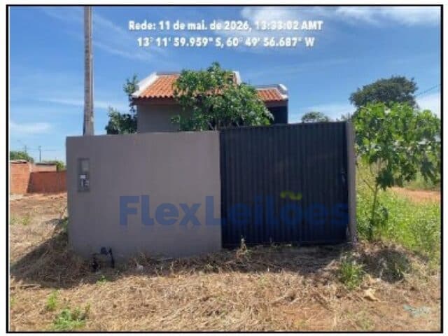 Casa em leilão em Cerejeiras - RO, bairro Floresta — CASA - FLORESTA - CEREJEIRAS/RO