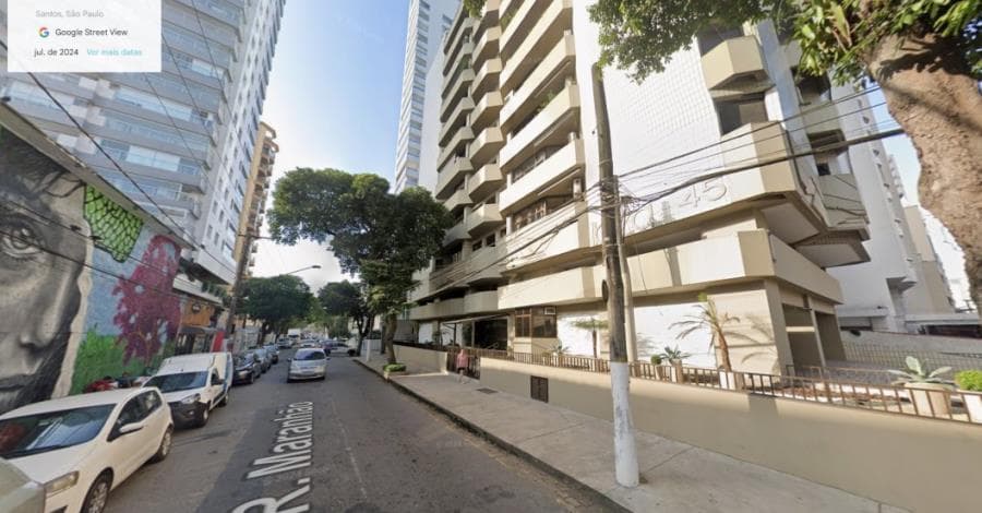 Foto 2 de 3: Apartamento em leilão em Santos - SP — Santos/SP - Pompéia - Apartamento com 181m² Leilão Banco Inter