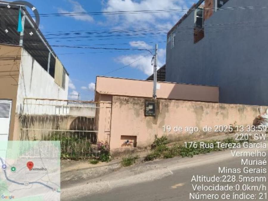 Casa em leilão em Muriaé - MG, bairro Distrito de vermelho — Muriae/MG - DISTRITO DE VERMELHO - Casa com 49m² Leilão Caixa Econômica