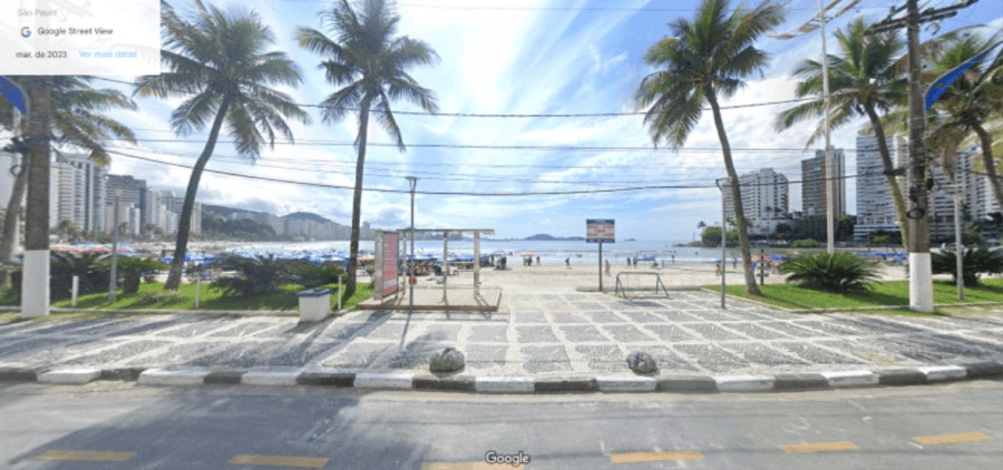 Foto 6 de 6: Apartamento em leilão em Guarujá - SP — Guarujá/SP - Vila Luis Antonio – Apto frente mar com 192m² Leilão Banco Inter