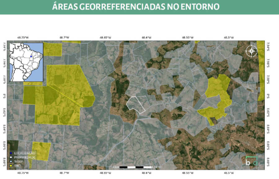Foto 13 de 15: Area Rural em leilão em Colinas Do Tocantins - TO — Colinas do Tocantins/TO - Vale das Cunhãs - Fazenda com 306ha Leilão Banco Inter