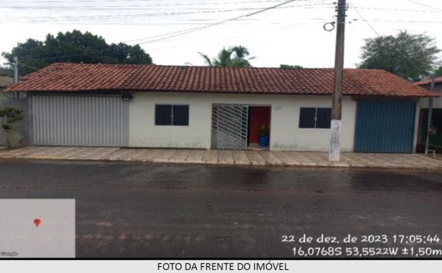 Foto 3 de 19: Casa em leilão em Tesouro - MT, bairro Marginal do Cassununga — Tesouro/MT - Marginal do Cassununga - Casa com 191m² Leilão Banco Inter