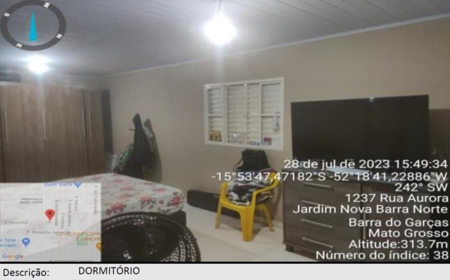 Foto 11 de 14: Casa em leilão em Barra Do Garças - MT, bairro Jardim Nova Barra do Garças — Barra do Garças/MT -Jardim Nova Barra do Garças - Casa 135m² Leilão Banco Inter