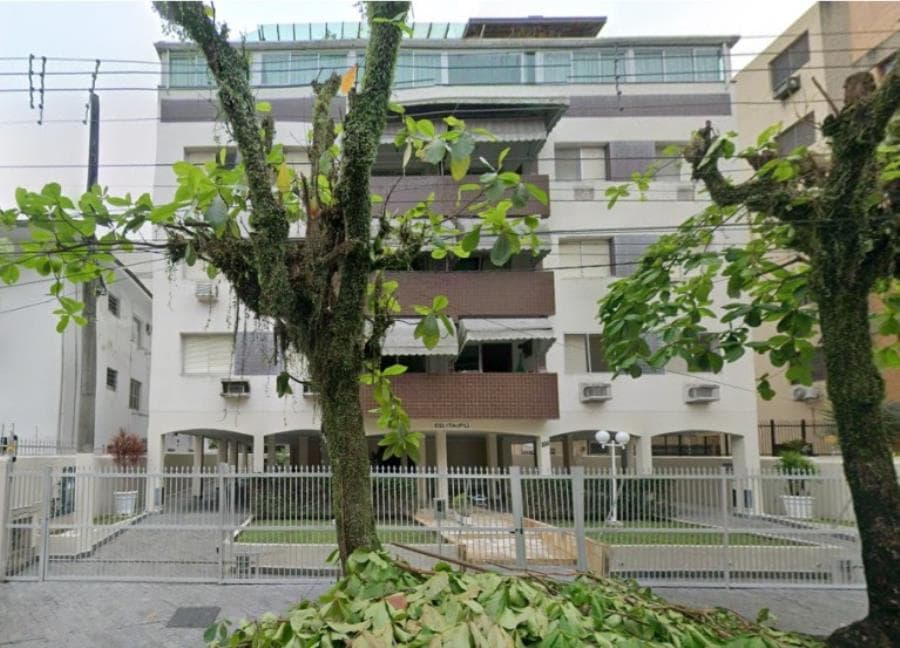 Foto 1 de 25: Apartamento em leilão em Guarujá - SP, bairro Jardim Belmar — Guarujá/SP - Jardim Belmar - Apartamento com 153m² Leilão Banco Inter