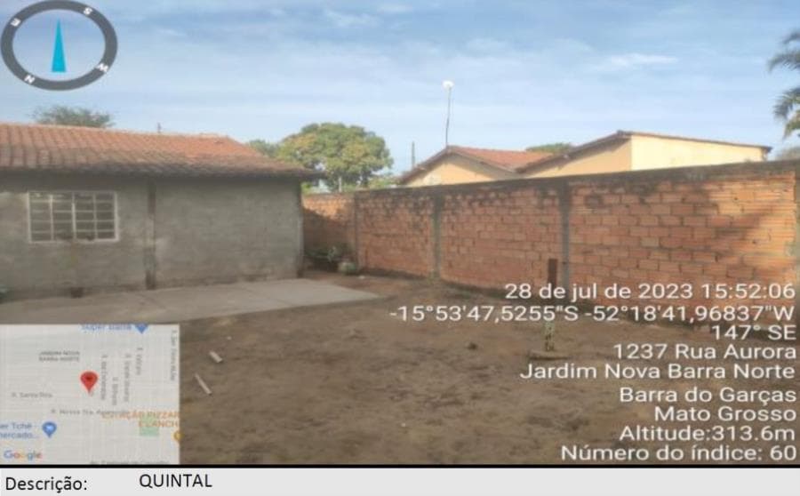 Foto 12 de 14: Casa em leilão em Barra Do Garças - MT, bairro Jardim Nova Barra do Garças — Barra do Garças/MT -Jardim Nova Barra do Garças - Casa 135m² Leilão Banco Inter