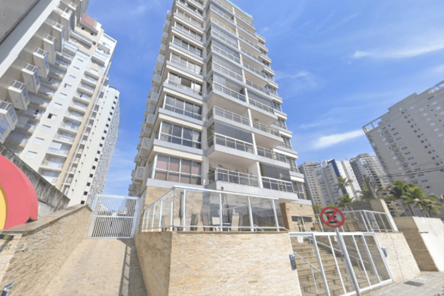 Foto 2 de 6: Apartamento em leilão em Guarujá - SP — Guarujá/SP - Vila Luis Antonio – Apto frente mar com 192m² Leilão Banco Inter