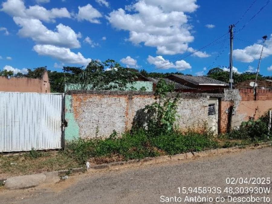 Casa em leilão em Santo Antônio Do Descoberto - GO, bairro Jardim Ana Beatriz II — Santo Antônio do descoberto/GO - JARDIM ANA BEATRIZ II - Casa com 61m² Leilão Caixa Econômica