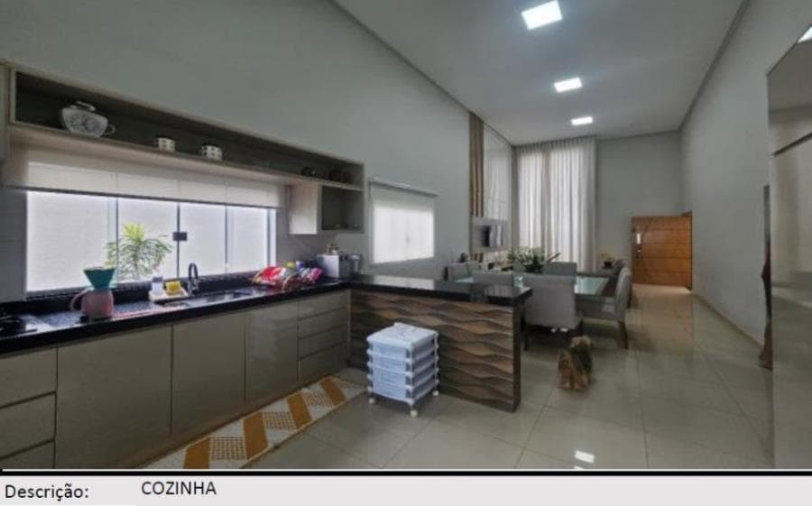 Foto 6 de 20: Casa em leilão em Anápolis - GO — Anápolis/GO - Residencial Santa Cruz - Casa com 149m² Leilão Banco Inter