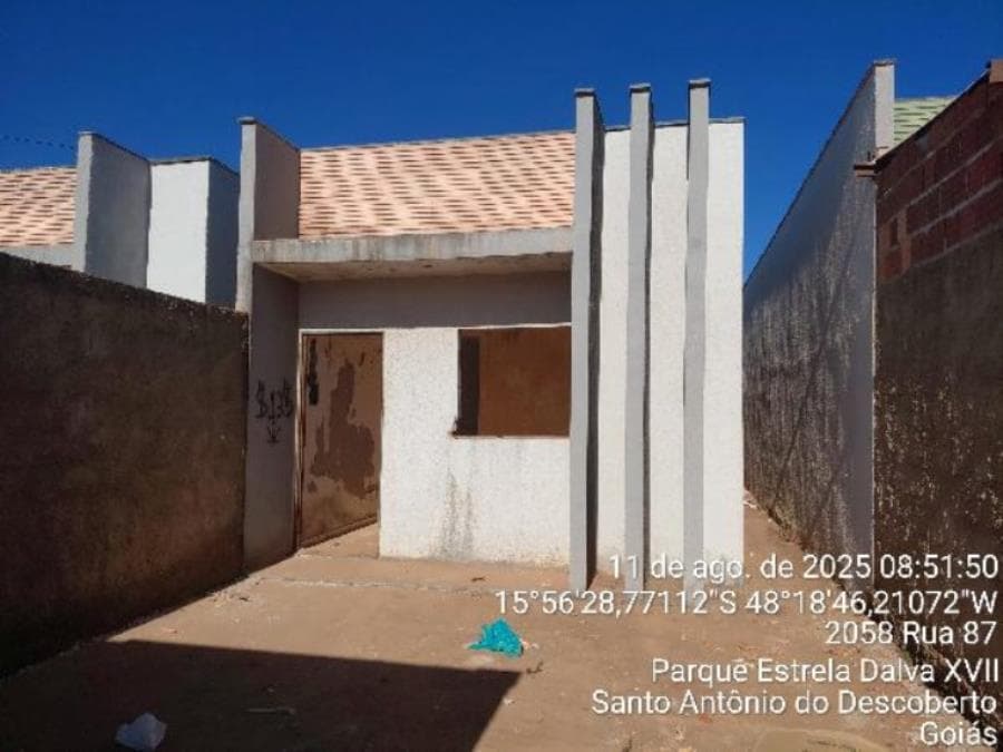 Casa em leilão em Santo Antônio Do Descoberto - GO, bairro Parque Estrela Dalva Xvi — Santo Antônio do descoberto/GO - PARQUE ESTRELA DALVA XVI - Casa com 79m² Leilão Caixa Econômica