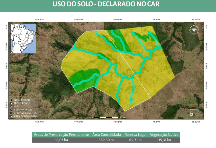 Foto 9 de 15: Area Rural em leilão em Colinas Do Tocantins - TO — Colinas do Tocantins/TO - Vale das Cunhãs - Fazenda com 306ha Leilão Banco Inter