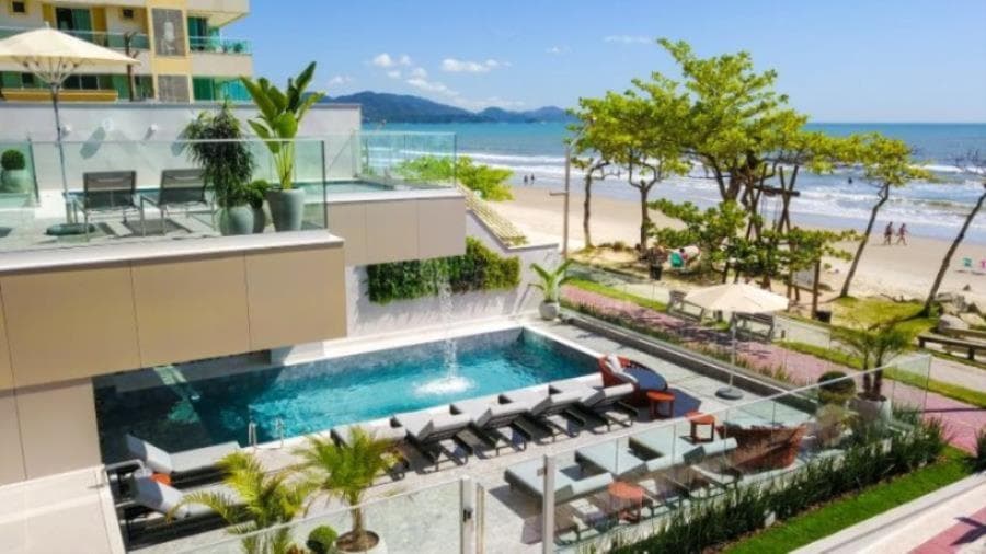 Foto 9 de 36: Apartamento em leilão em Itapema - SC, bairro Meia Praia — Itapema/SC - Meia Praia - Apto frente mar com 373m² Leilão Banco Inter