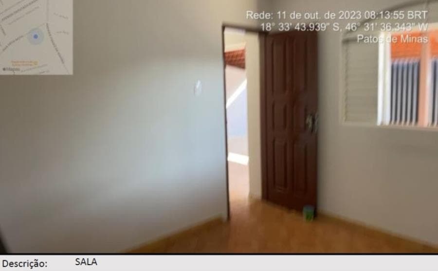 Foto 3 de 10: Casa em leilão em Patos De Minas - MG, bairro Alvorada — Patos de Minas/MG - Alvorada - Casa com 59m² Leilão Banco Inter