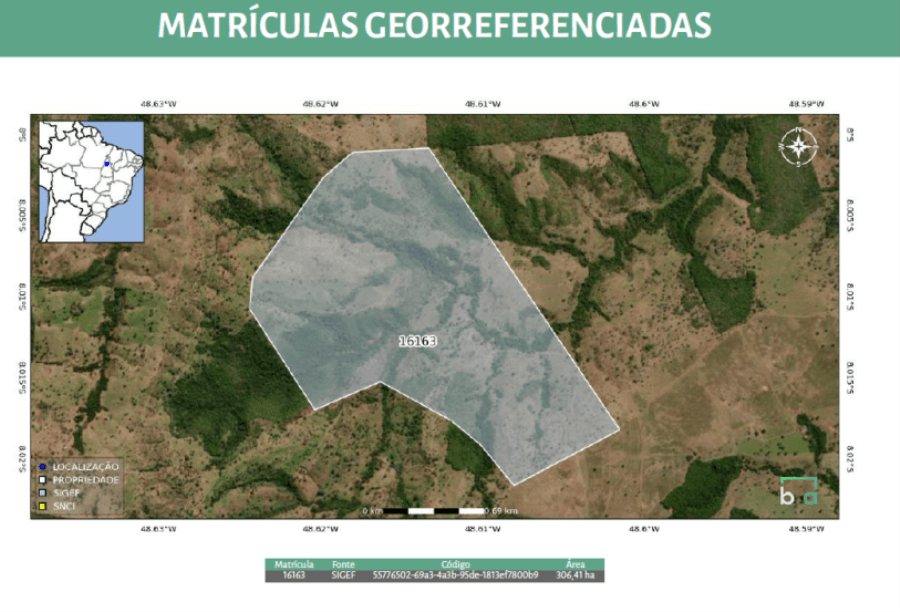 Foto 5 de 15: Area Rural em leilão em Colinas Do Tocantins - TO — Colinas do Tocantins/TO - Vale das Cunhãs - Fazenda com 306ha Leilão Banco Inter