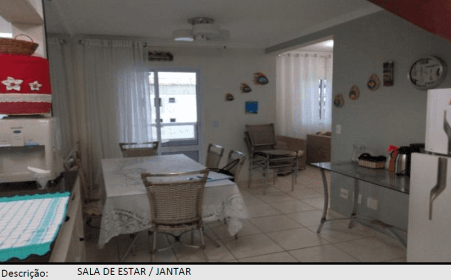 Foto 6 de 29: Apartamento em leilão em Bertioga - SP — Bertioga/SP – Maitinga – Apto Duplex com 99m² Leilão Banco Inter